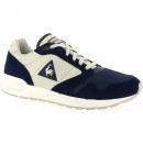 Le Coq Sportif Omega X Nylonsuede Marine/Gris - Chaussures Baskets Basses Homme Vendre
